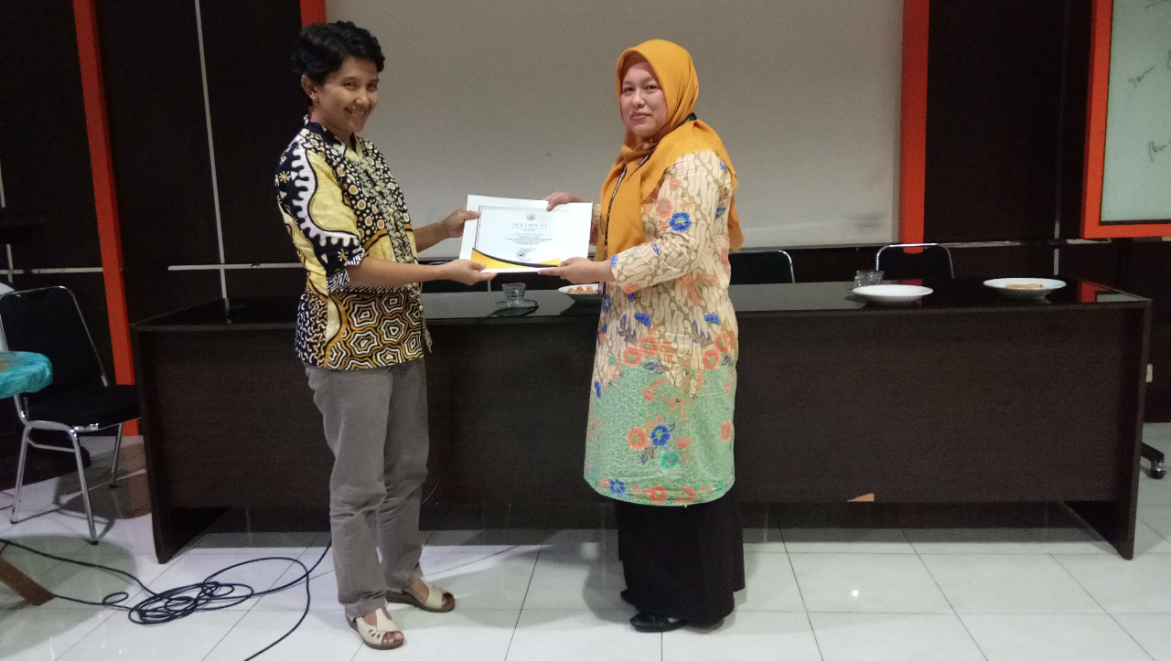  Kegiatan In House Training SPMI