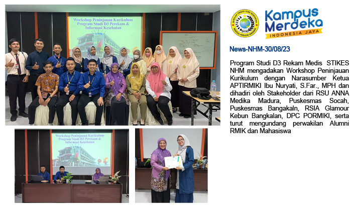 Workshop Peninjauan Kurikulum Program Studi D3 Rekam Medis