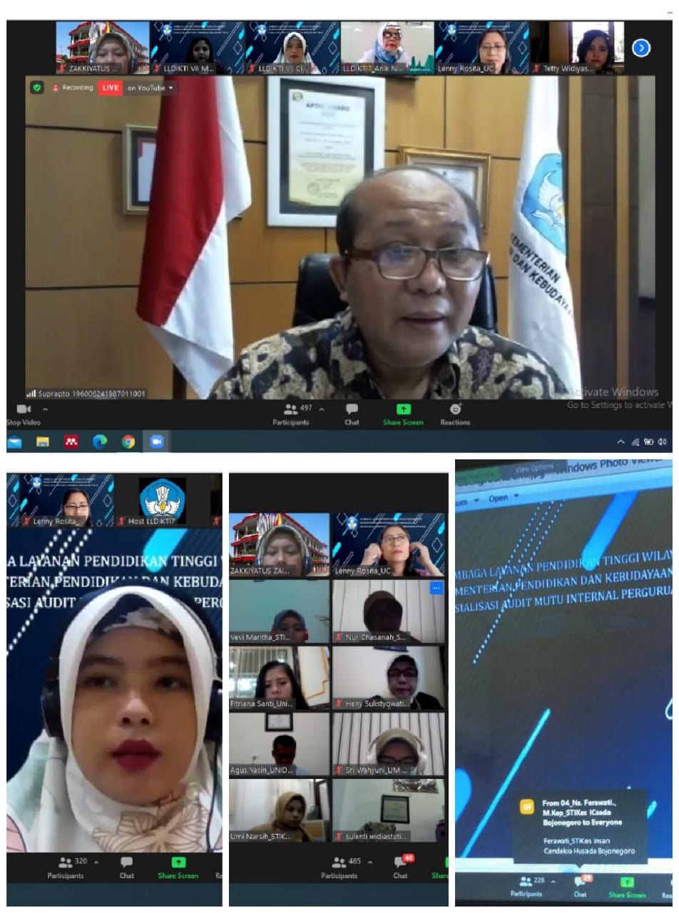 Sosialisasi Audit Mutu Internal LLDIKTI Wilayah VII