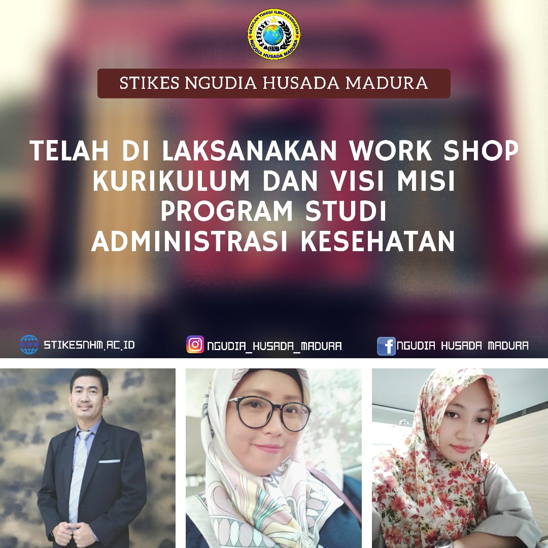 Workshop kurikulum dan visi misi program studi administrasi kesehatan