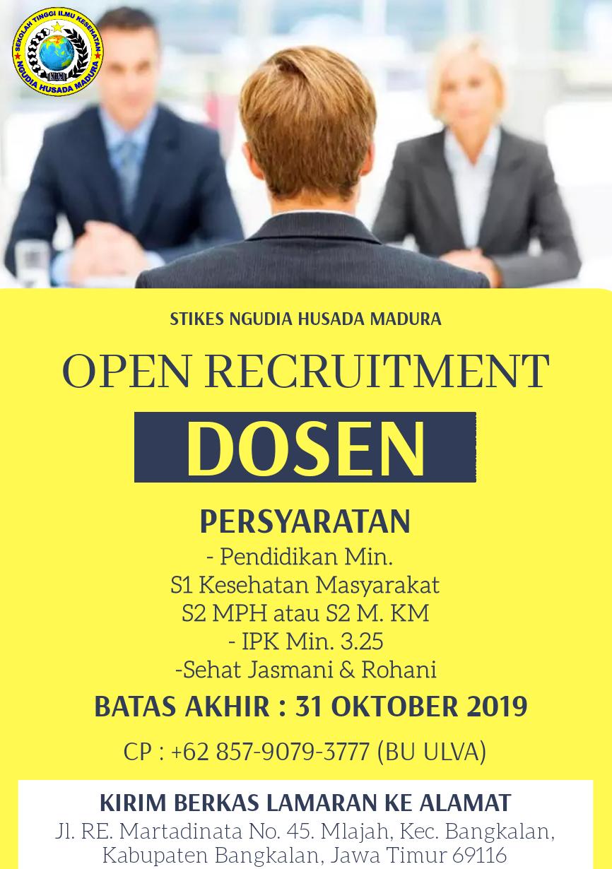 lowongan dosen 