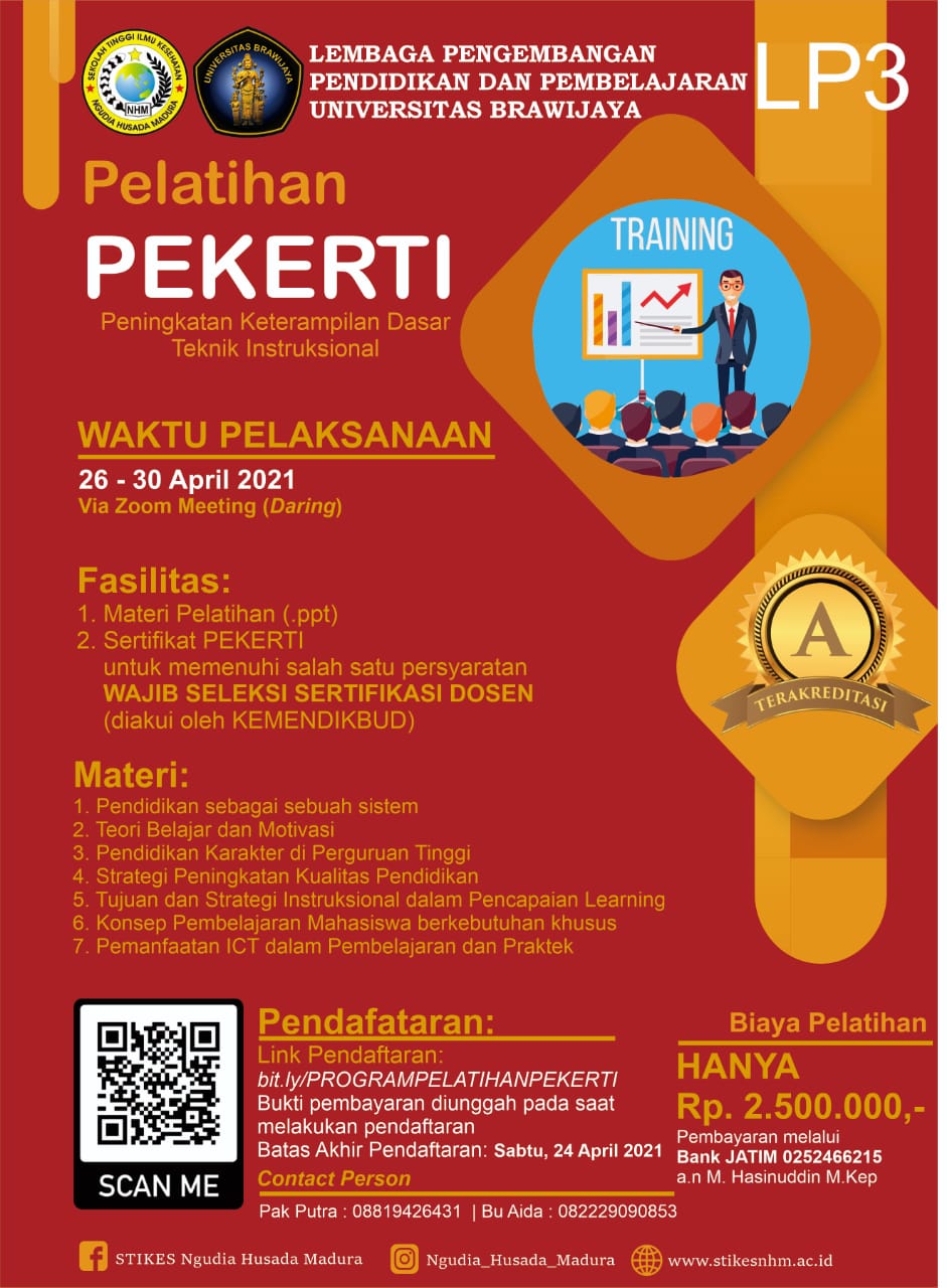 TRAINING PELATIHAN PEKERTI 