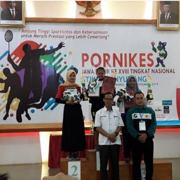 Juara 2 Volly Putri Pornikes Jatim 2019