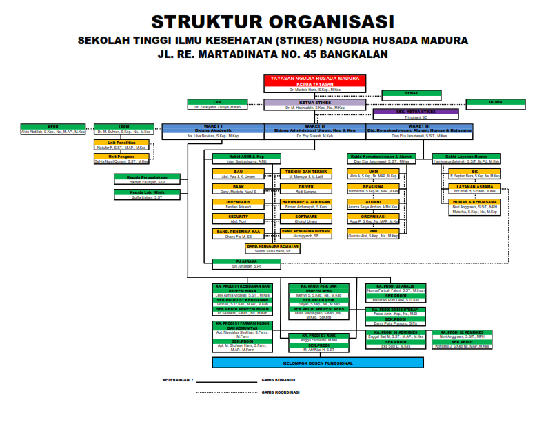 struktur organisasi